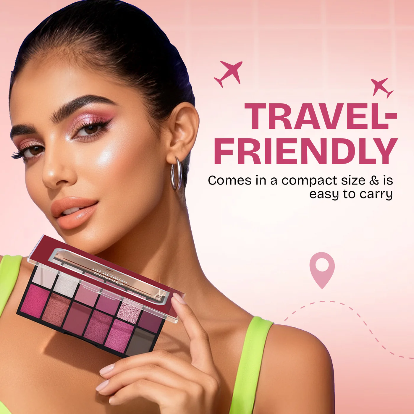 12 Color Eyeshadow Palette  Dance Of Joy