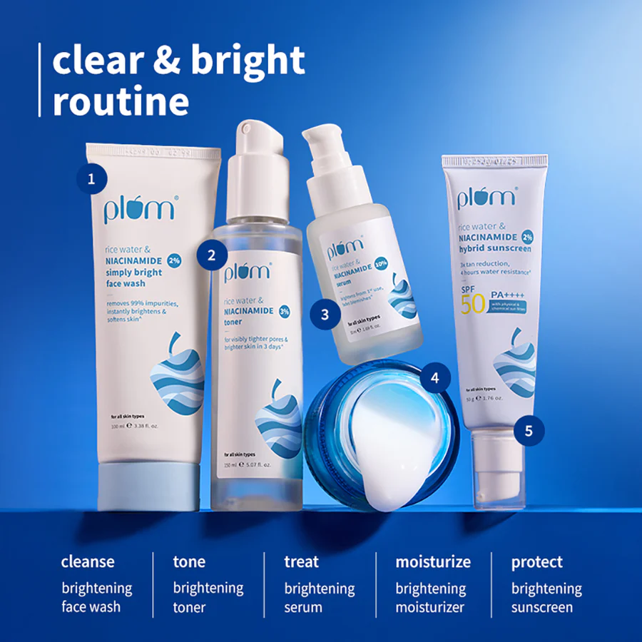 2% Niacinamide & Rice Water Brightening Gel Moisturizer