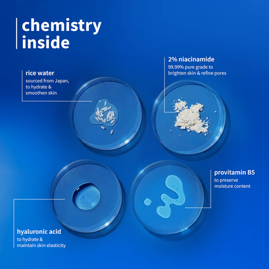2% Niacinamide & Rice Water Face Wash