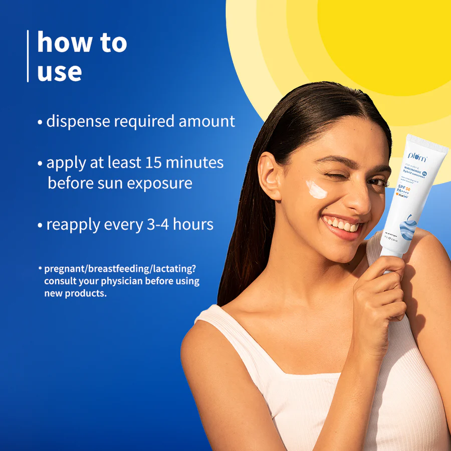 2% Niacinamide Sunscreen & Rice Water SPF 50 PA++++ Sunscreen