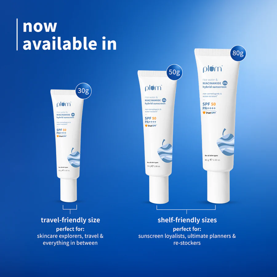 2% Niacinamide Sunscreen & Rice Water SPF 50 PA++++ Sunscreen