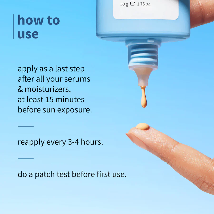 3% Niacinamide & Rice Water SPF 50 Sheer-Tinted Sunscreen