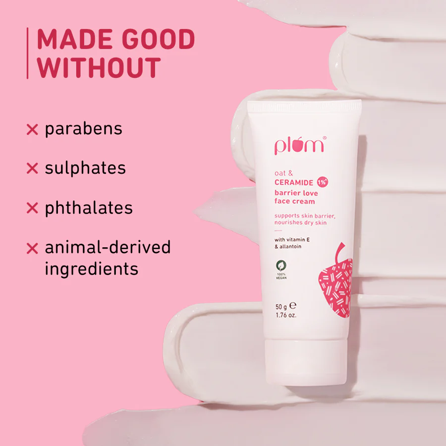 Oat & 1% Ceramide Face Cream for Dry Skin