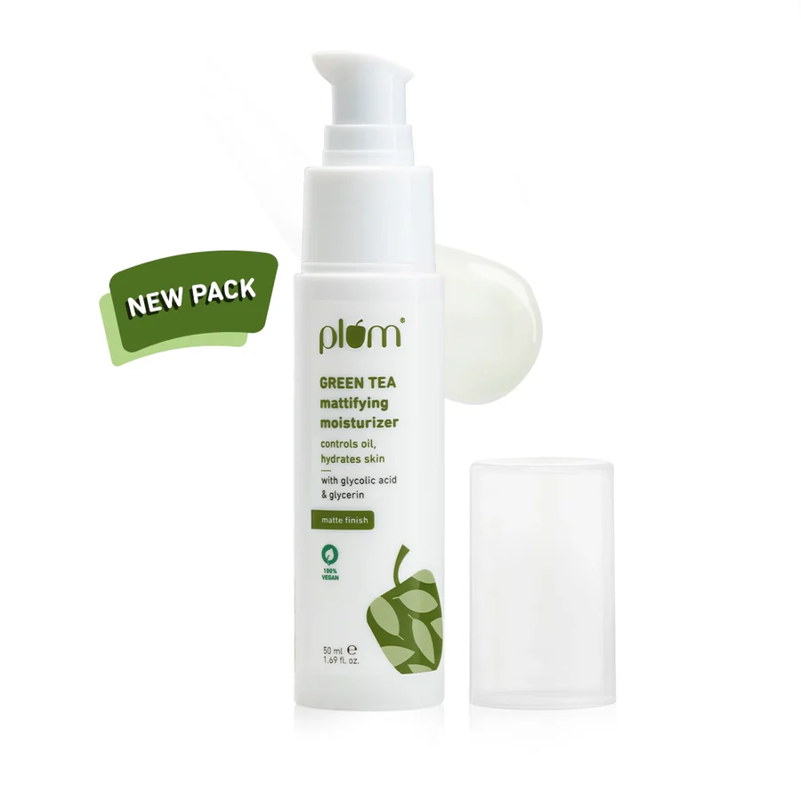 Green Tea Mattifying Moisturizer for Oily Skin