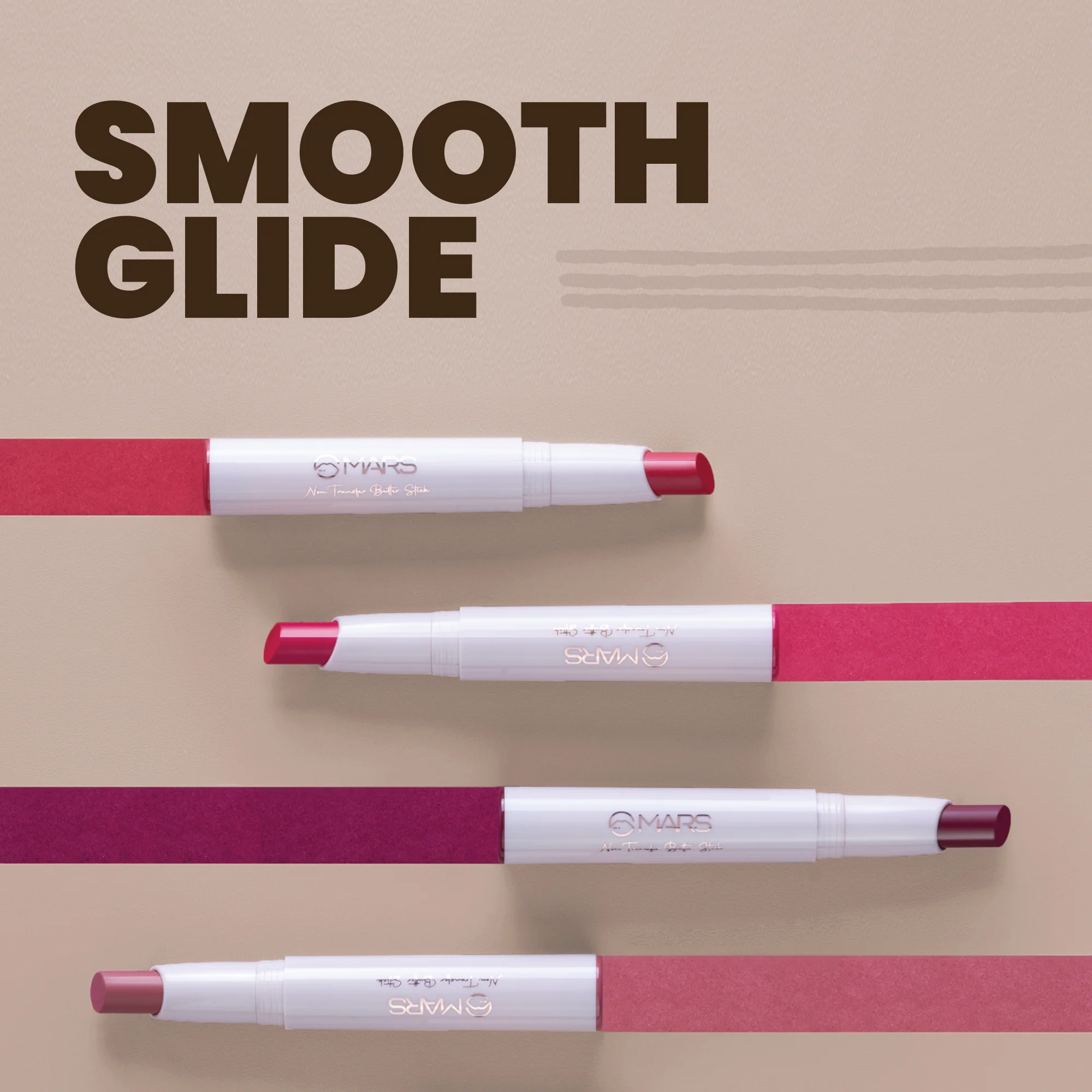 Matte Lipstick  Non Transfer Butter Stick