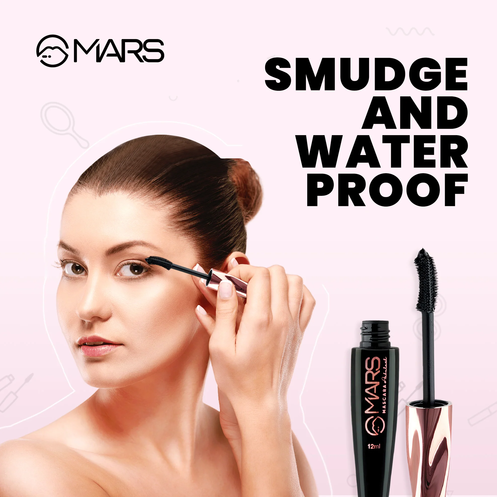 Smudge & Water Proof Mascara  Fabulash Mascara